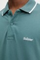 Hollister Co. tricou polo KI324.5199.230 verde
