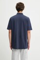 Oblečenie Bavlnené polo tričko Maison Kitsuné Maison Kitsune Handwriting Comfort MM00201KJ7010 tmavomodrá