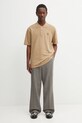 Maison Kitsuné cotton polo shirt Bold Fox Head Patch Comfort MM00210KJ7010 green