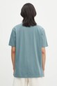 Одежда Хлопковое поло Maison Kitsuné Bold Fox Head Patch Comfort MM00210KJ7010 бирюзовый