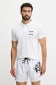 PLEIN SPORT tricou polo regular alb PS25MPL01