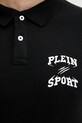 PLEIN SPORT tricou polo negru PS25MPL01
