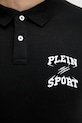 Тениска с яка PLEIN SPORT черен PS25MPL01