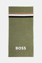 BOSS prosop din bumbac verde 50540419