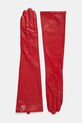 Karl Lagerfeld manusi de piele piele rosu A1W33102
