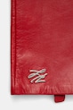 Δερμάτινα γάντια Karl Lagerfeld IKON A1W33102 κόκκινο SS25