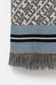 Шарф з домішкою вовни Tommy Hilfiger AW0AW16856 темно-синій SS25