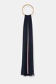 Tommy Hilfiger szal tkanina granatowy AW0AW17345
