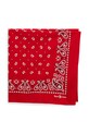 Бавовняний шарф Polo Ralph Lauren 455938477 червоний SS25