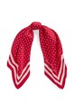 Svilena ruta Lauren Ralph Lauren Tkanina rdeča 454966210