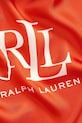 Accesorii Lauren Ralph Lauren esarfa de matase 454966215 portocaliu