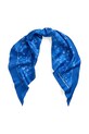 Hedvábný šátek Lauren Ralph Lauren látka modrá 454966216