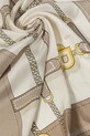 Accesorii BOSS eșarfă de mătase 50536118 bej