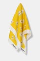 Moschino esarfa de matase 90 x 90 cm matase galben M3228.3549