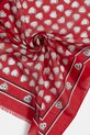 Accesorii Moschino eșarfă din amestec de mătase 45 x 150 cm M3246.3322 rosu