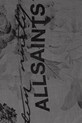 AllSaints chusta AS101669 szary SS25