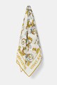 Шелковый платок на шею Versace Jeans Couture ткань белый 78HA7H02.ZG353