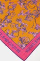 Hodvábna šatka Versace Jeans Couture 78HA7H02.ZG353 oranžová SS25