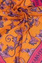 Doplnky Hodvábna šatka Versace Jeans Couture 78HA7H02.ZG353 oranžová
