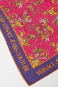 Копринено шалче Versace Jeans Couture 78HA7H02.ZG353 розов SS25