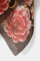 Accesorii Guess eșarfă de mătase FOULARD AW5272.SIL13 maro