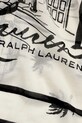 Akcesoria Lauren Ralph Lauren chusta z domieszką jedwabiu 454972553 beżowy