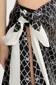 Max Mara Beachwear eșarfă de plajă de mătase negru 2516541019600