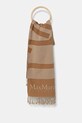 Max Mara Beachwear esarfa din bumbac bumbac bej 2516591019600