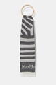 Max Mara Beachwear esarfa din bumbac bumbac gri 2516591019600