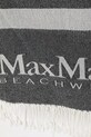 Max Mara Beachwear esarfa din bumbac 2516591019600 gri SS25