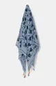 Pepe Jeans chusta YOLET SCARF tkanina niebieski PL110706