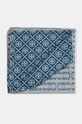 Шелковый платок Tory Burch T Monogram Sublime Silk 166713.400 голубой SS25