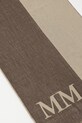 Šátek z vlněné směsi MM 2516541017600 béžová SS25