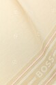 BOSS eșarfă din bumbac 50539442 bej SS25
