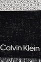 Calvin Klein szal bawełniany K60K612979 czarny SS25
