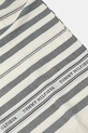 Κασκόλ από λινό ύφασμα Tommy Hilfiger AW0AW17147 σκούρο μπλε SS25