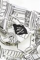 Accesorii Karl Lagerfeld eșarfă de mătase A2W33071 alb