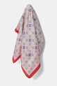 Hedvábný šátek Guess látka růžová AW5294.SIL53