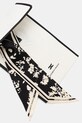 Accesorii Elisabetta Franchi esarfa de mătase FO04F51E1 negru