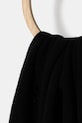 Maison Kitsuné eșarfă de lână Bold Fox Head MM06201BT3004 negru SS25