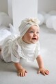 Jamiks foulard da bambino ELINNOR a maglia fine beige ELINNOR.Chustk.JWH090.G
