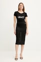 Armani Exchange szoknya XW000113.AF11957 fekete SS25