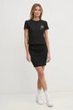 Calvin Klein Jeans fusta J20J224865 negru SS25