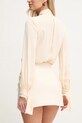 Sukňo-šortky Elisabetta Franchi GO08351E2 béžová SS25