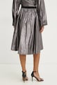 Îmbrăcăminte Forte Forte fustă 13592.my.skirt argintiu