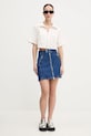 Traper suknja HUGO 50530320 mornarsko plava SS25