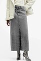 Джинсова спідниця AllSaints NOIR MAXI W023RB чорний SS25
