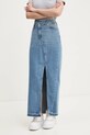 Karl Lagerfeld Jeans spódnica jeansowa casual niebieski A1W12009