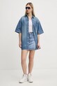 Karl Lagerfeld Jeans fusta jeans A1W12025 albastru SS25
