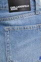 Karl Lagerfeld Jeans fusta jeans albastru A1W12025